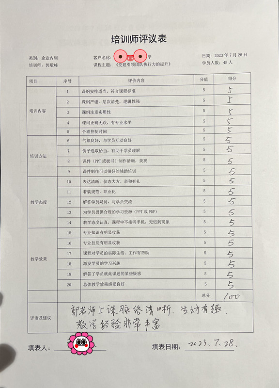 郭敬峰老師授課某縣實(shí)驗(yàn)高級(jí)中學(xué)《黨建引領(lǐng)團(tuán)隊(duì)執(zhí)行力的提升》照??.jpg